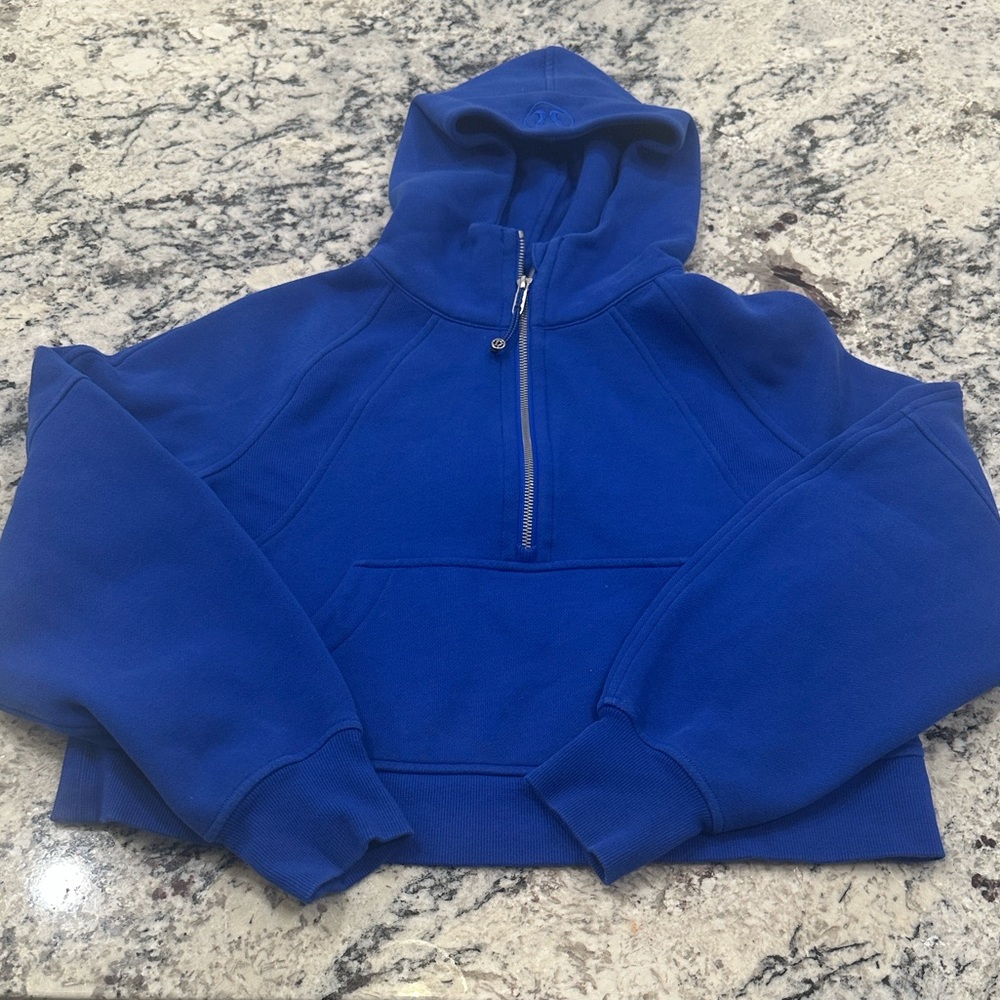 Lululemon scuba oversize half zip hoodie used only a couple times like new